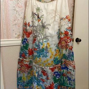 Johnny Was NWT Laura Silk Maxi Skirt M